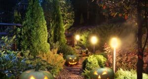 déco jardin halloween